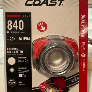 FL85 Dual Power Headlamp - Red